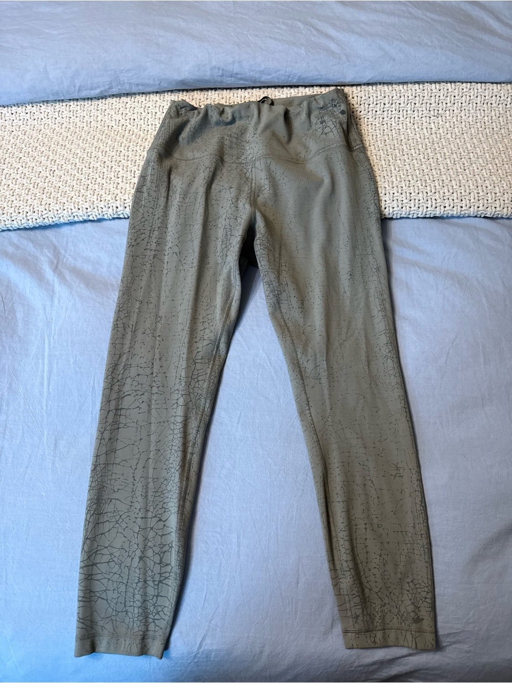 lululemon athletica Olive Green High-Rise Leggings